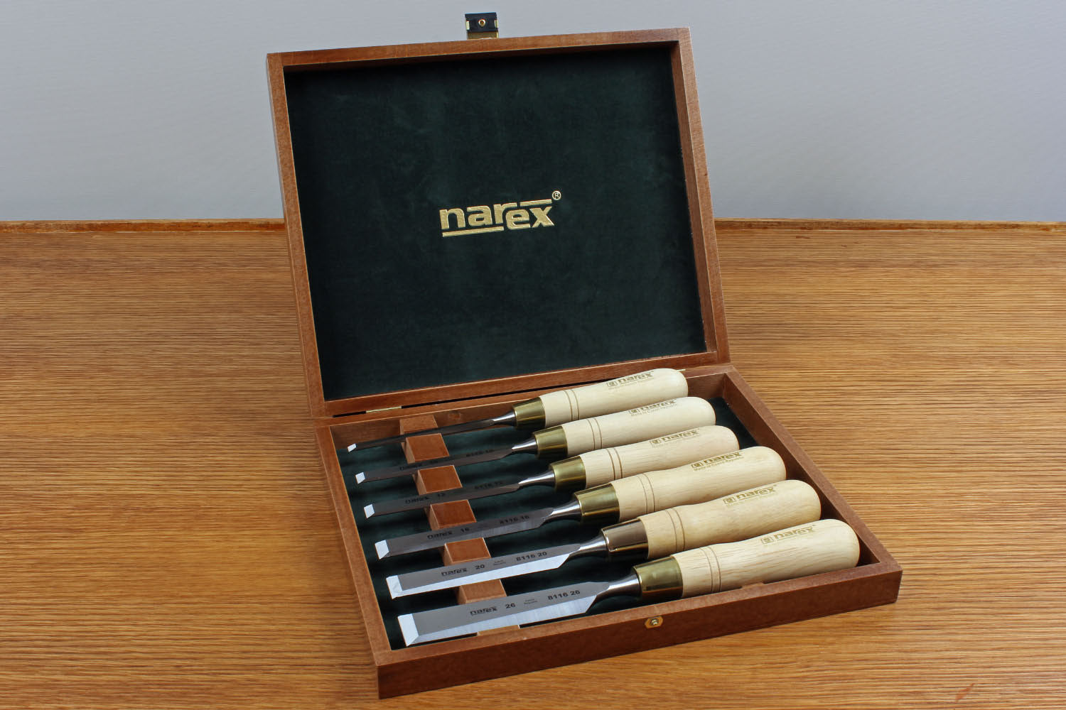 Narex Premium Chisels, 26mm 20mm 12mm 6mm, Bevel Edge, READ DESCRIPTION